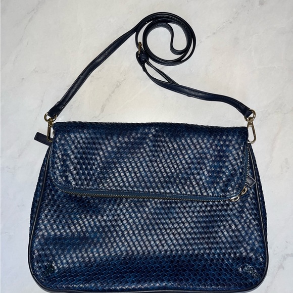 Blue Quilted Purse - Picture 2 of 7